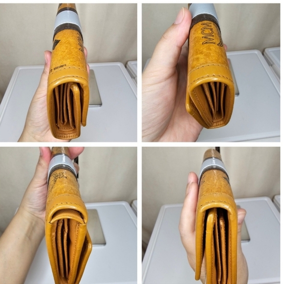 ✨️🩵 MCM TRIFOLD WALLET ✨️🩵 - Picture 8 of 10